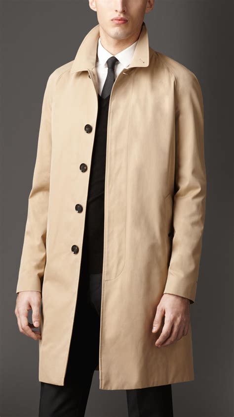 burberry car coat mens